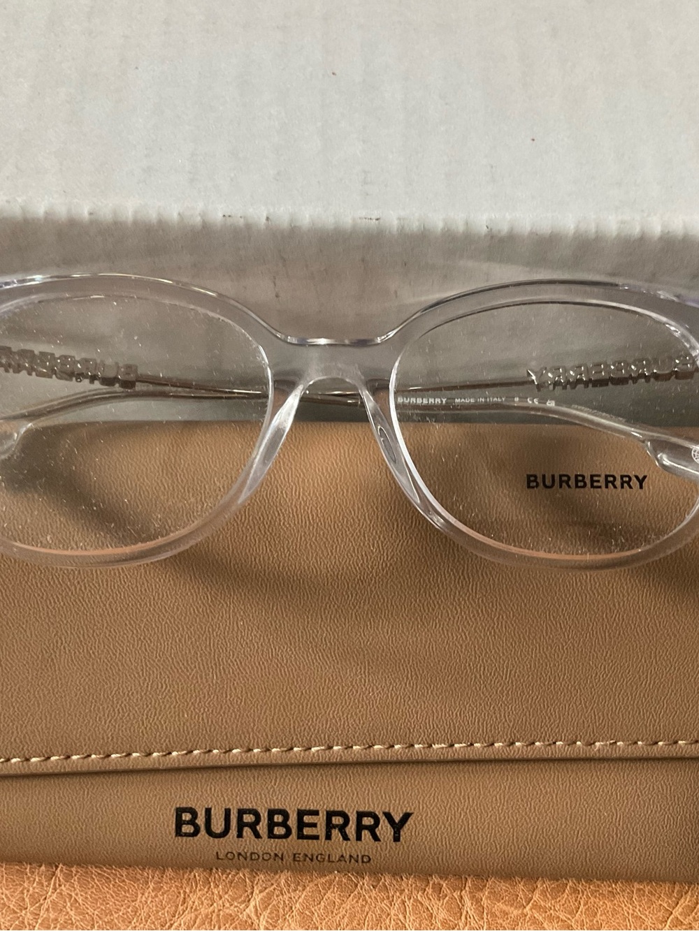 Burberry Transparent Optical Glasses